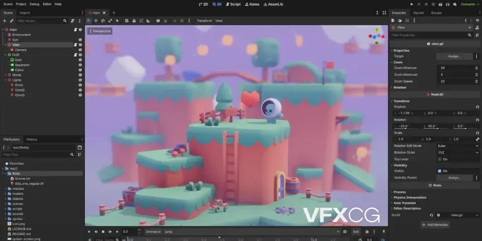Godot 4.6 为 CG 艺术家带来的 5 大关键更新(外加 5 个细节优化)