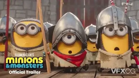 小黄人大眼萌3：小黄人与大怪兽 《Minions & Monsters》官方预告片