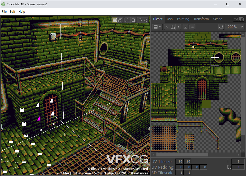 Crocotile 3D 2.6.5 更新速览:新增投影 UV 工具与工作流优化