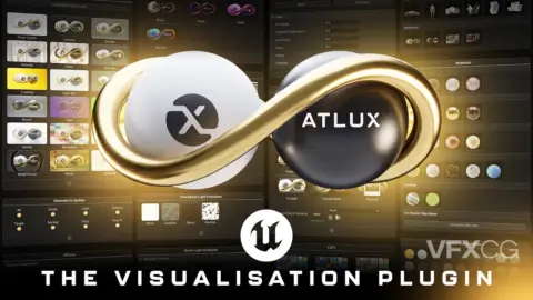 Unreal Engine 虚拟工作室插件 Atlux λ 2.1 新增 Atlux λ Live 功能