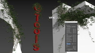 3ds Max插件Gtools Ivy Generator 0.75藤蔓生长动画制作