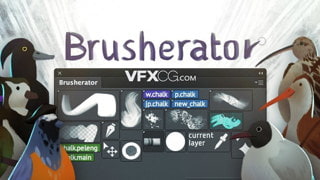 PS插件Brusherator v1.8笔刷管理面板工具支持Photoshop脚本