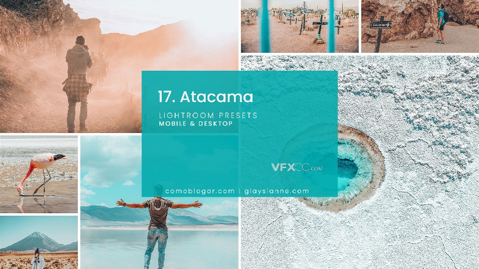 8种荒漠地区Atacama调色Lightroom预设