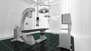 3DSMAX建模现代美容整形医院手术台专业器械模型