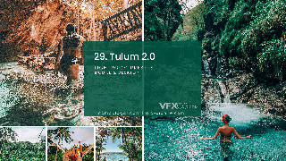 7种旅游度假Tulum 2.0调色风格Lightroom预设