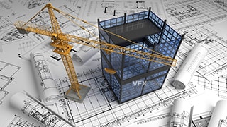 3DSMAX制作房地产集团工业场地设计师出施工图模型