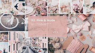 5种粉红色和裸色调色风格Lightroom预设