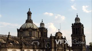 实拍视频美洲屈指可数的著名教堂之一墨西哥大教堂