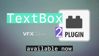 TextBox 2 v1.2.2 AE插件方框底栏文字动画特效