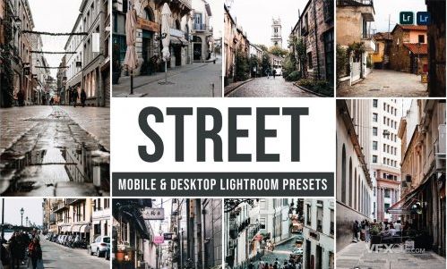 15种城市街头拍摄调色风格Lightroom预设