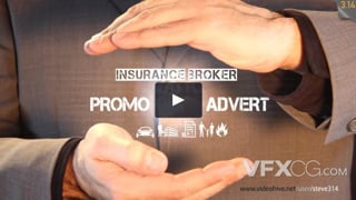 保险代理人企业商务金融医疗人寿美容保险服务介绍开场广告片AE模板
