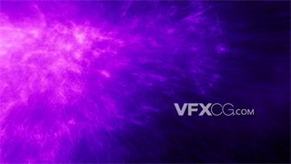 背景视频素材紫色闪电迷雾炫酷流体科技4K分辨率