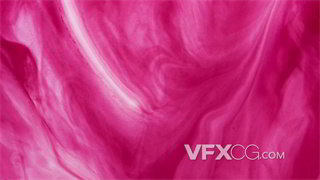 背景视频素材粉色浓郁水墨色彩漫延扩散4K分辨率