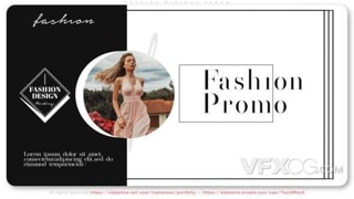 时尚现代简约品牌服装宣传介绍视频AE模板