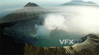 实拍视频独特景观大气秀丽景色4K分辨率