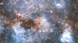 背景视频素材夜空明亮光带宇宙星座银河粒子