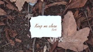 实拍视频保护环境清洁广告宣传片段4K分辨率