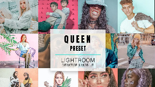 华丽摇滚漫画Queen调色风格Lightroom预设