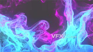 背景视频素材色彩鲜明流动气焰4K分辨率