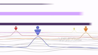 AE教程轻松制作彩色线条图形波浪简易动画