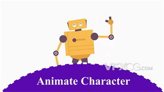 AE教程制作机器人卡通角色简易MG动画过程学习
