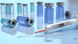 C4D建模新冠疫苗预防接种场景模型