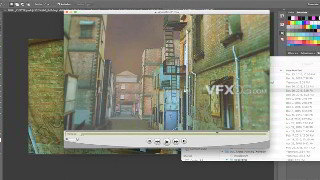 图片投射到3D场景C4D摄像机MP投射视频教程