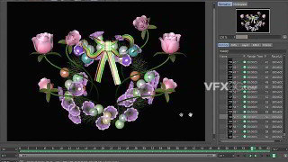 C4D花朵沿路径生长开花动画视频教程