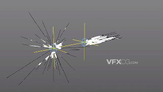 C4D X-Particle粒子插件模拟二维爆炸效果视频教程