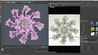 C4D制作抽象复制对称几何体图形动画视频教程