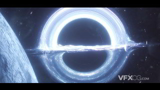 C4D模拟制作电影《星际穿越》黑洞效果动画视频教程