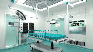 3dsMAX制作现代科技手术室3D医疗设备模型