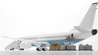 3dsMAX制作飞机空运医疗救援物资场景模型