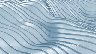 3dsMAX制作三维抽象波浪条纹海报背景模型