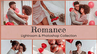 浪漫梦幻照片婚礼真爱情侣写真摄影Lightroom预设