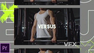 超燃激励人心健身锻炼体育运动宣传视频开场PR模板