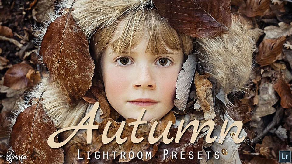 现代色彩秋季旅拍人像照片Lightroom预设
