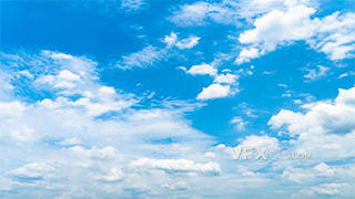 夏日云海风光云朵蓝天天空延时摄影实拍
