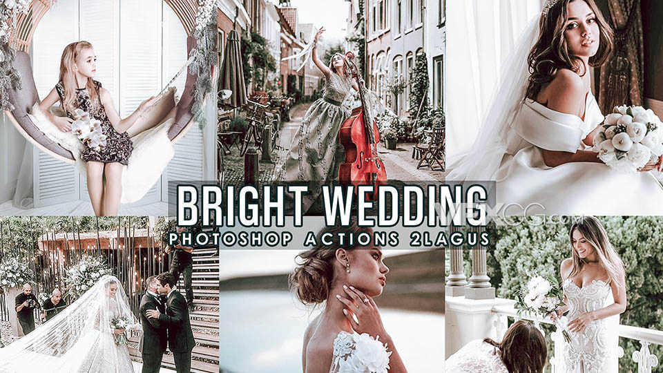 明亮色调婚礼照片处理Lightroom滤镜
