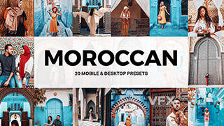 20款异国情调摩洛哥城市旅行摄影LR预设