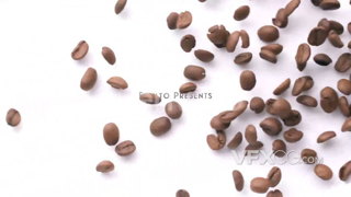 手磨咖啡制作动画咖啡馆产品商业宣传LOGO片头AE模板