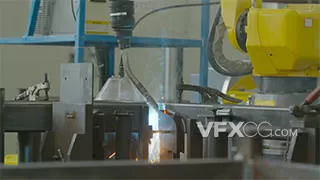 机器人激光焊接技术操作实拍视频