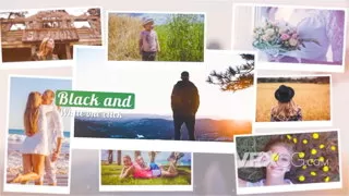 婚礼纪念家庭生活回忆商务旅行视频相册PR模板