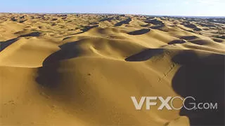 新疆塔克拉玛干沙漠祖国风光实拍视频