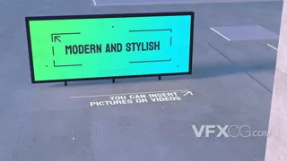 时尚设计潮流活动艺术品牌装饰街头开场视频AE模板