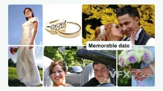 浪漫温馨婚礼标题幸福时尚影视宣传片AE模板
