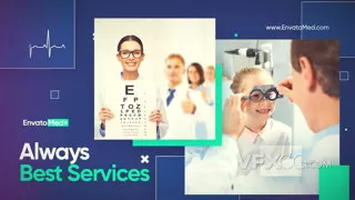 卫生医疗健康科技数据设施介绍商务宣传片AE模板