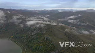 云雾缭绕喀斯特风光祖国山河风光实拍视频