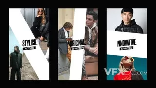 商业优雅活动品牌潮流产品标题介绍时尚媒体短视频AE模板