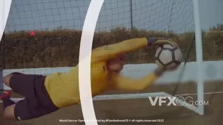 足球世界杯体育赛事推广电子竞技活动开场视频AE模板